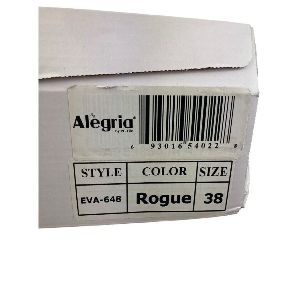 *New Alegria by PG Lite Eva Ankle Booties Womens Size 38 Burgundy Comfort Rogue - Picture 7 of 16